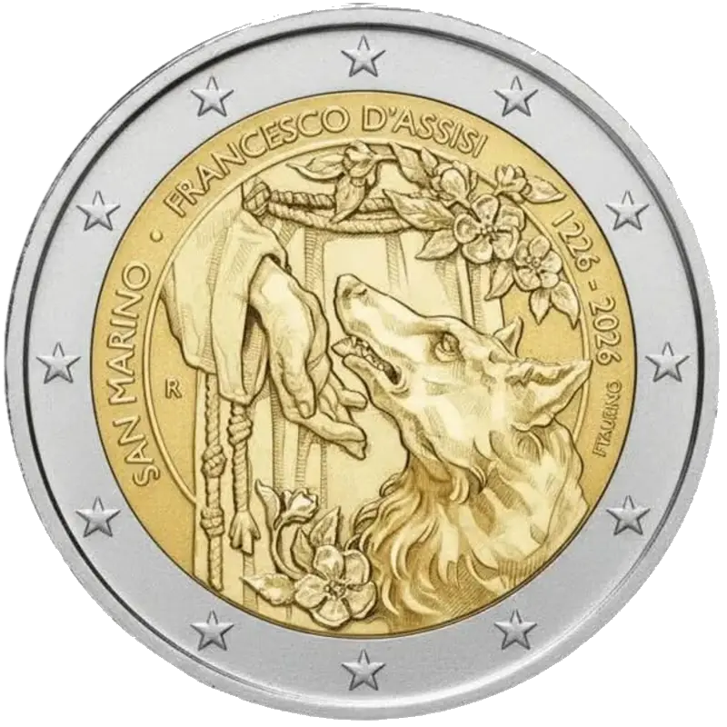 2-euroherdenkingsmunt, San Marino, 2026
