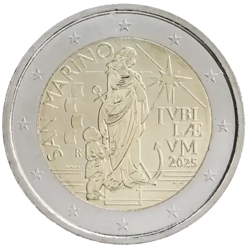 2 euros commémorative Saint-Marin 2025