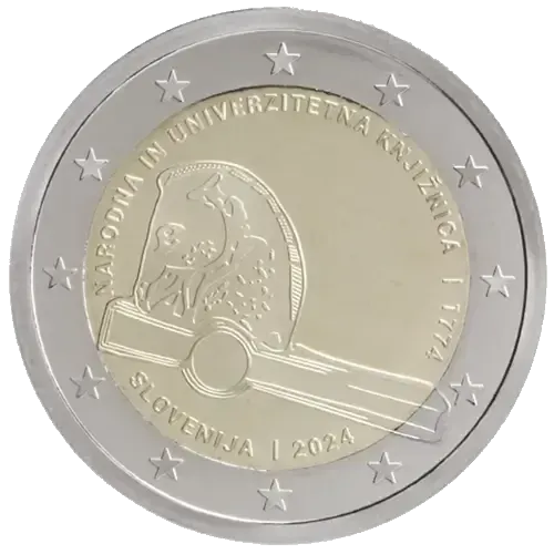 2 euros commémorative Slovénie 2024