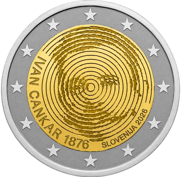 2-Euro-Gedenkmünze, Slowenien, 2026