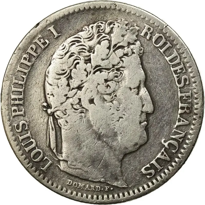 2 francs Louis-Philippe avers