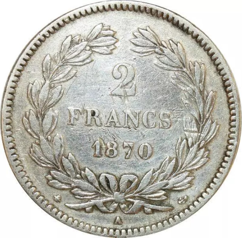 2 francs Cérès revers