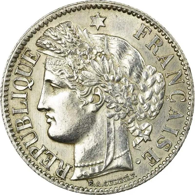 2 francs Cérès avers