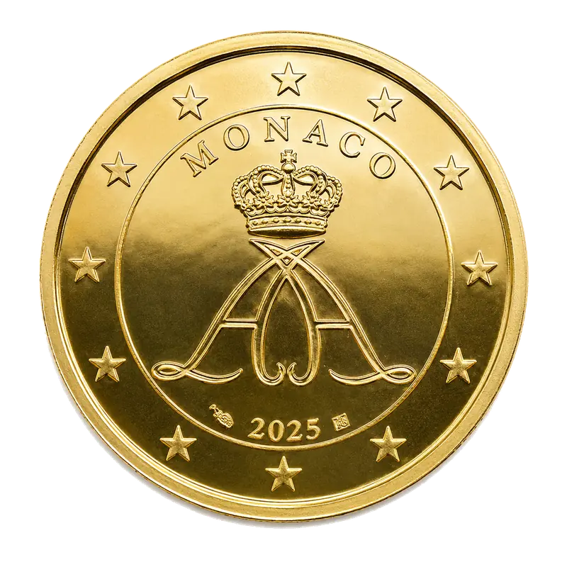 50 cent euromunt — Monaco