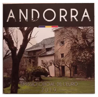 Illustration du coffret BU Andorre 2019