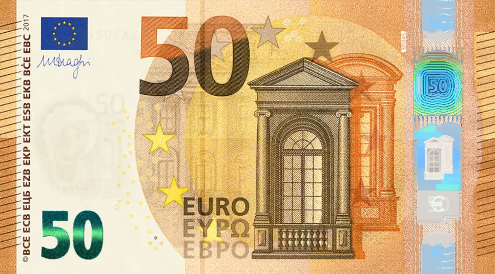 billet de 50 euros première série recto