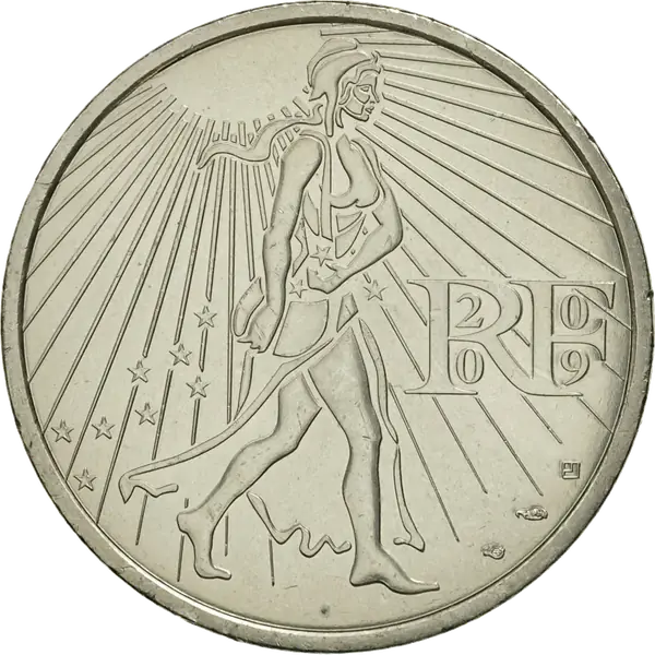 Pièce de 25 euros Semeuse 2009 en argent