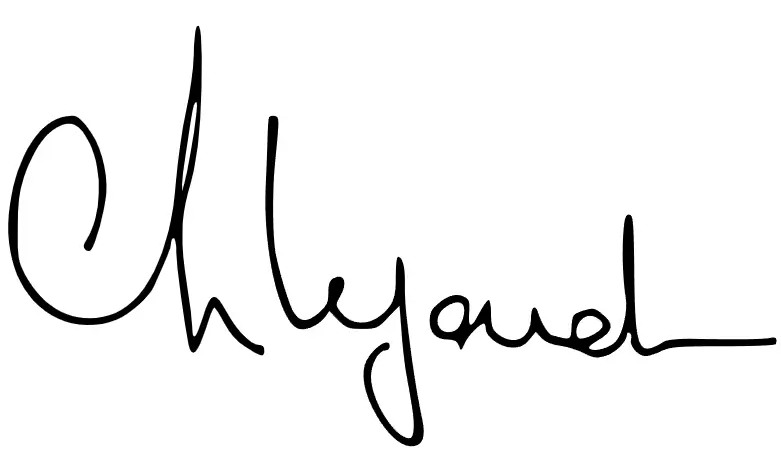 Signature de Christine Lagarde sur les billets en euro série Europa (depuis 2019)